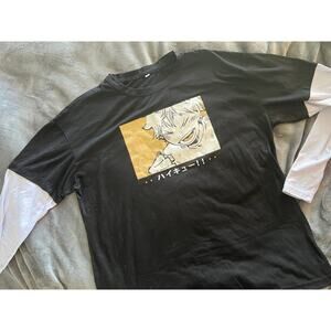 Haikyuu Long Sleeve Shirt Sz L